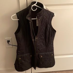 NWT Barbour black vest